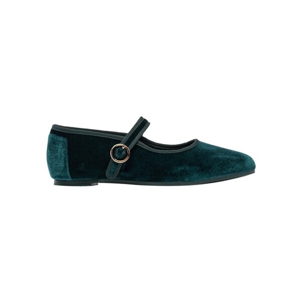  Paez  Baleriny Paez  Mary Jane W - Velvet Evergreen  
