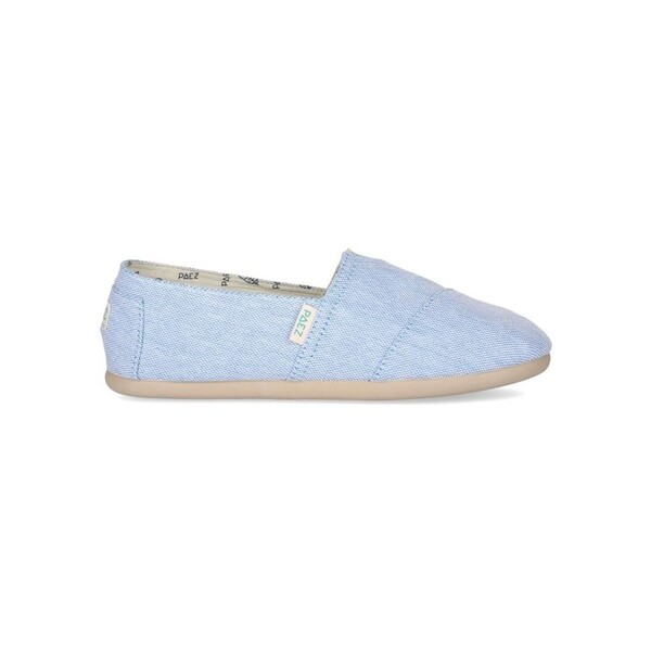  Paez  Espadryle Paez  Gum Classic W - Combi Light Blue  