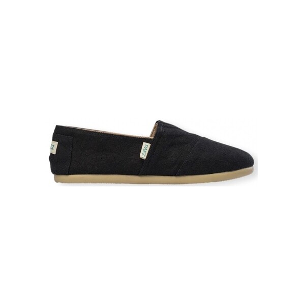  Paez  Espadryle Paez  Gum Classic W - Combi Linen Black  