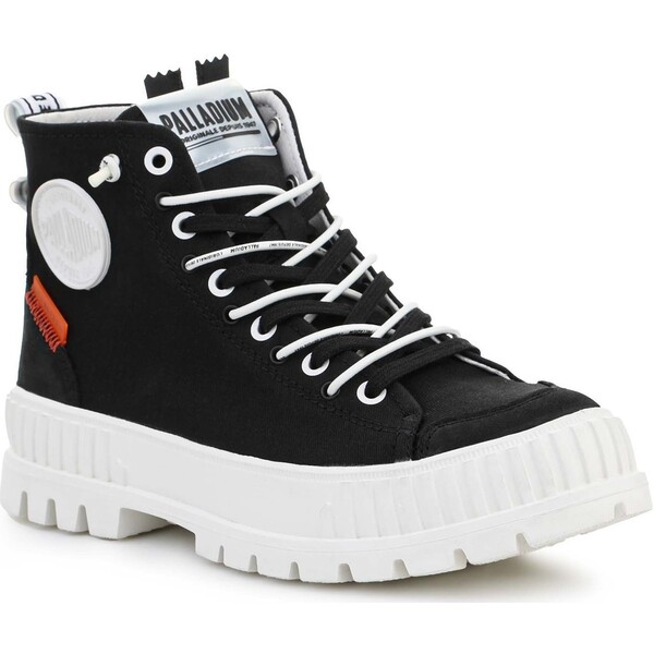  Palladium  Buty Palladium  Pallashock Back Zip Black 97349-008-m  