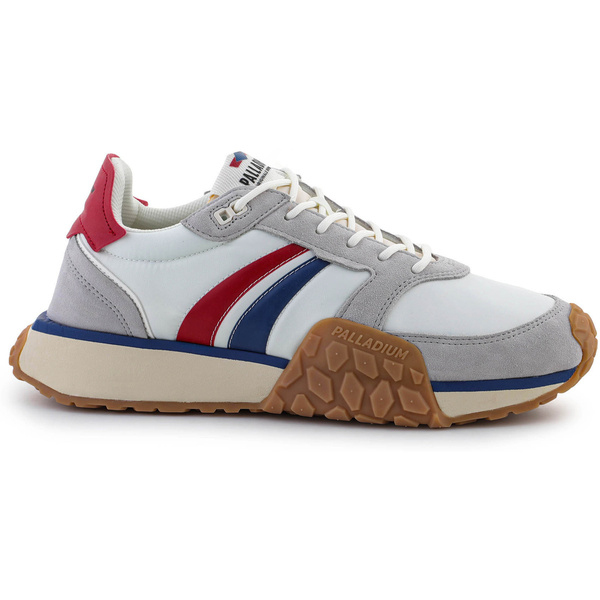  Palladium  Buty Palladium  Troop Runner Flame 74487-160-m White/chili/blue  