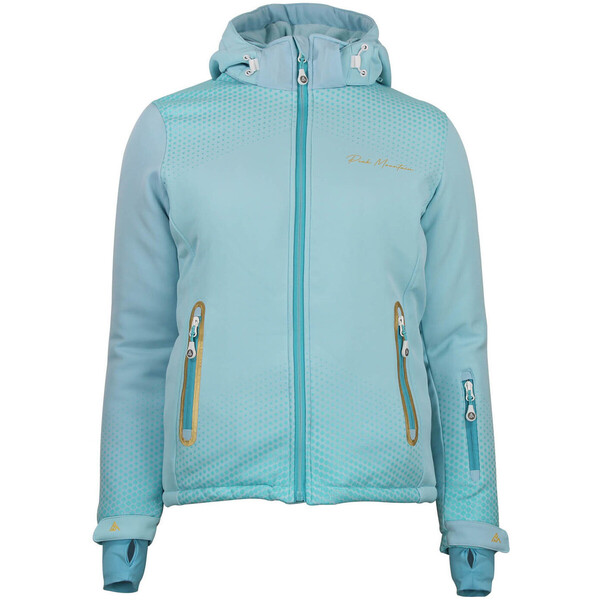 Peak Mountain  Kurtki Krótkie Peak Mountain  Blouson Softshell Abraplus  