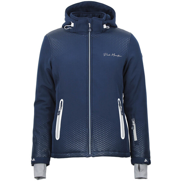  Peak Mountain  Kurtki Krótkie Peak Mountain  Blouson Softshell Abraplus  