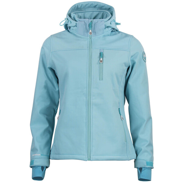  Peak Mountain  Kurtki Krótkie Peak Mountain  Blouson Softshell Aclaude  