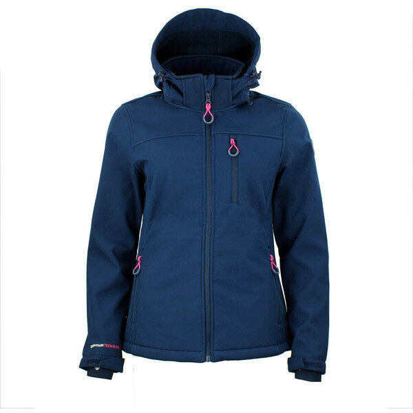  Peak Mountain  Kurtki Krótkie Peak Mountain  Blouson Softshell Aclaudio  