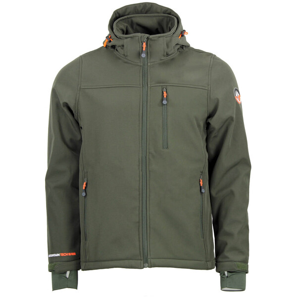  Peak Mountain  Kurtki Krótkie Peak Mountain  Blouson Softshell Claude  