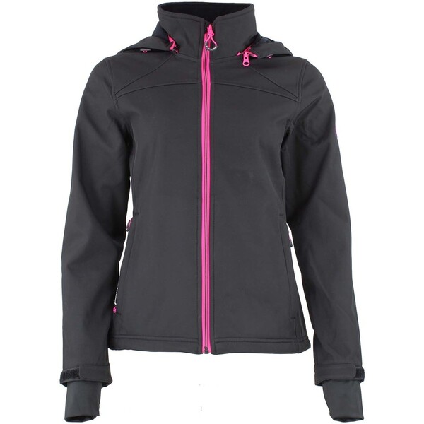  Peak Mountain  Kurtki Krótkie Peak Mountain  Blouson Softshell Femme Aforta  