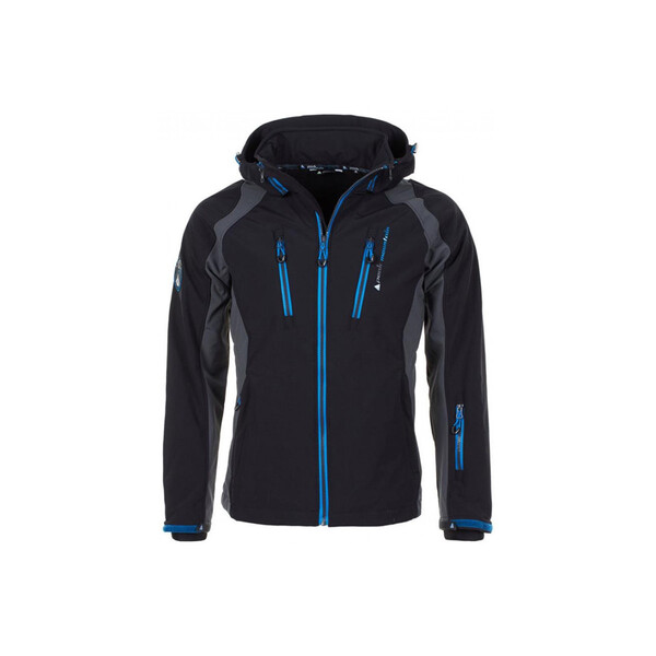  Peak Mountain  Kurtki Krótkie Peak Mountain  Blouson Softshell Homme Cabilo  