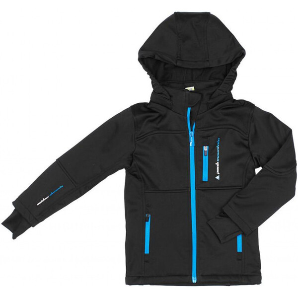  Peak Mountain  Kurtki Krótkie Dziecko Peak Mountain  Blouson Softshell Garçon Ecanne  
