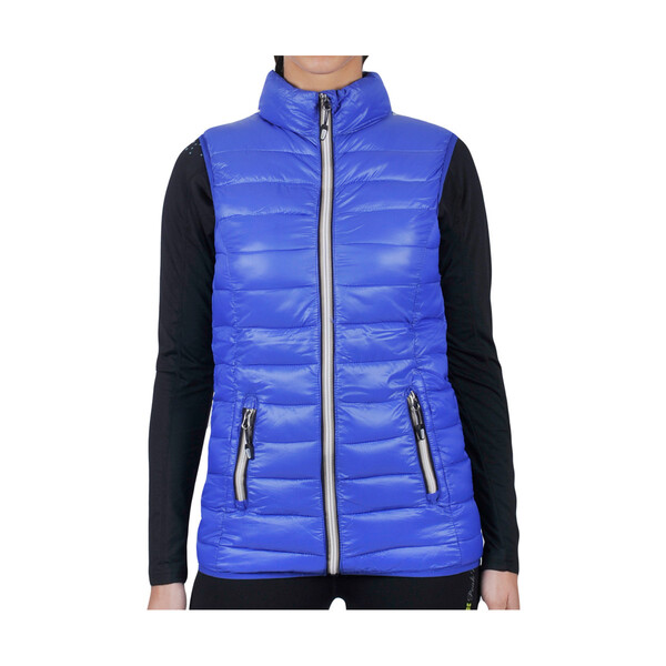  Peak Mountain  Kurtki Pikowane Peak Mountain  Doudoune Fine Sans Manches Femme Acota  