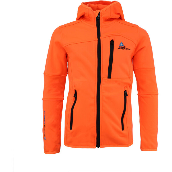 Peak Mountain  Polary Dziecko Peak Mountain  Blouson Polarshell Garçon Ecampus  