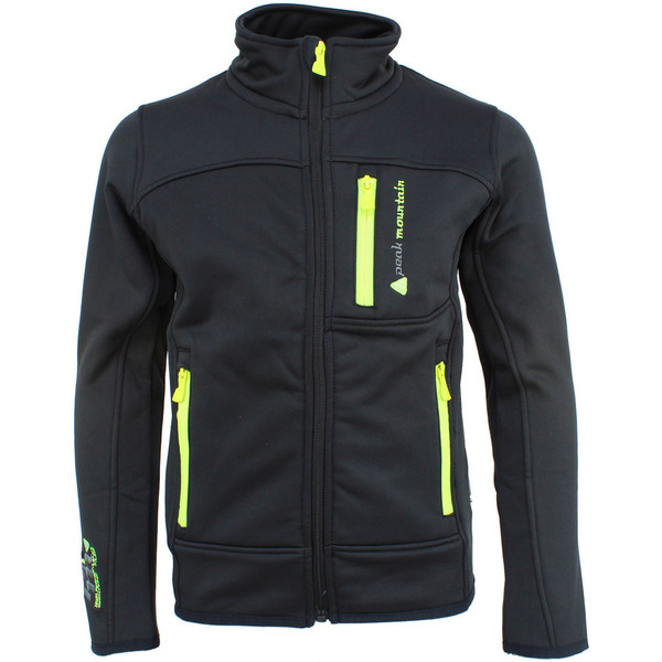  Peak Mountain  Polary Dziecko Peak Mountain  Blouson Polarshell Garçon Ecanton  