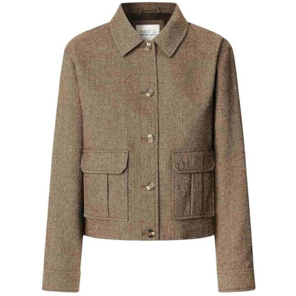  Pepe Jeans  Płaszcze Pepe Jeans  Pl4024377 Chocolate  
