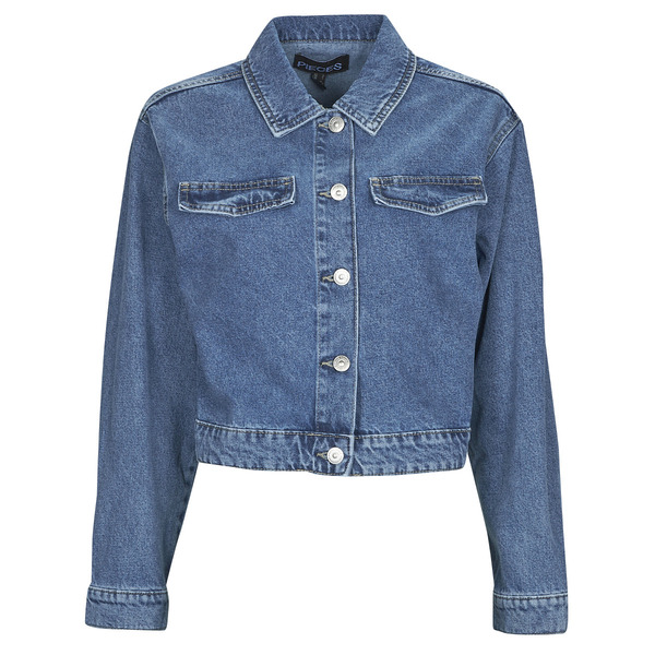  Pieces  Kurtki Jeansowe Pieces  Pctessie Ls Dnm Jacket Mb873  