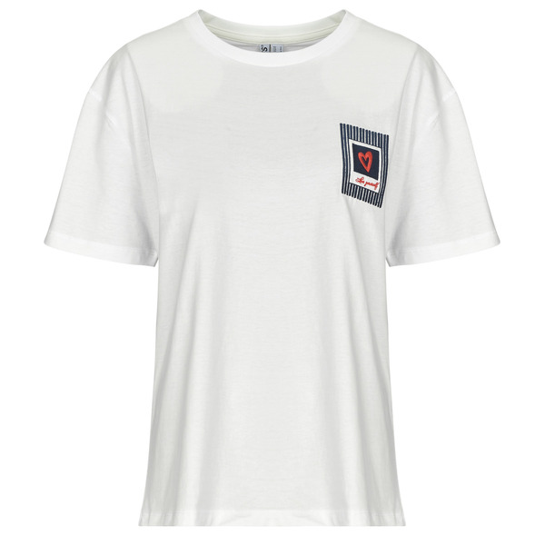  Pieces  T-shirty Z Krótkim Rękawem Pieces  Pceloise Ss Emb  