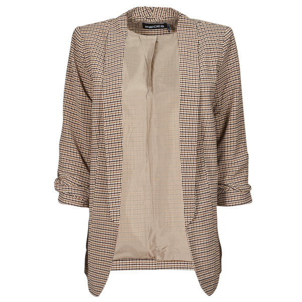 Pieces  Żakiety / Blezery Pieces  Pcboss 3/4 Printed Blazer  