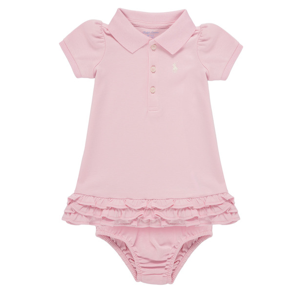  Polo Ralph Lauren  Sukienki Krótkie Dziecko Polo Ralph Lauren  Solid Oxford-dresses-knit  