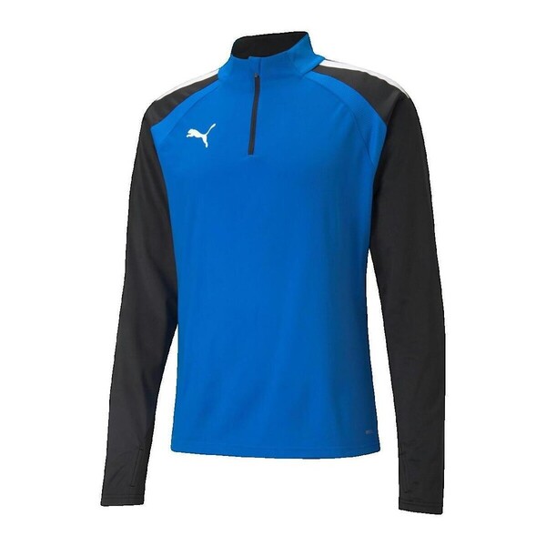  Puma  Bluzy Puma  Sweat  Teamliga 1/4 Zip De Football  