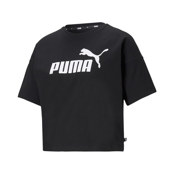  Puma  T-shirty Z Krótkim Rękawem Puma  Ess Cropped Logo  