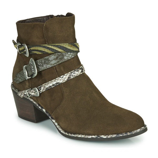  Regard  Botki Regard  Napoli V3 Velours Militare  