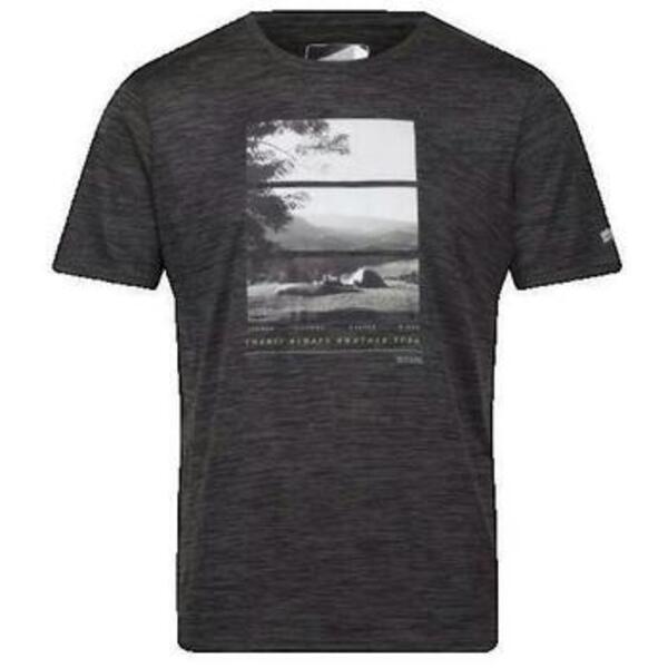  Regatta  T-shirty Z Krótkim Rękawem Regatta  T-shirt  Fingal Vii Gris Foncé  