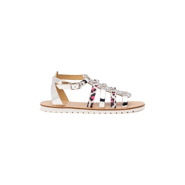  Replay  Płaskie Sandały  Replay  Easy Leopard Jt360007s Plata  