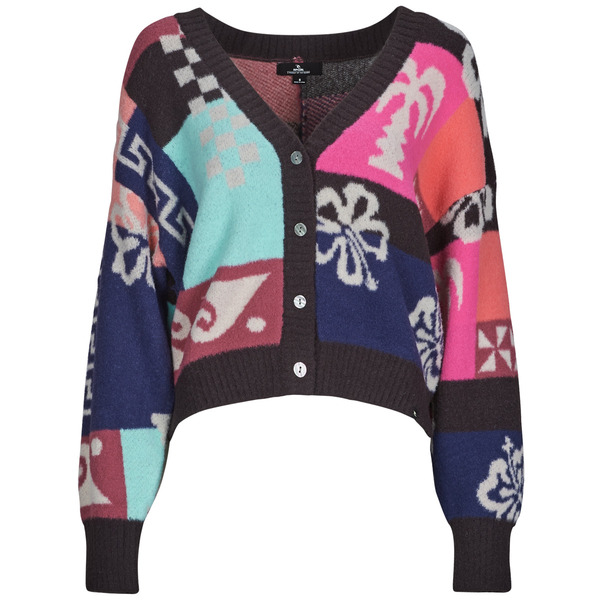  Rip Curl  Swetry Rozpinane / Kardigany Rip Curl  Keepsakes Jacquard Cardi  
