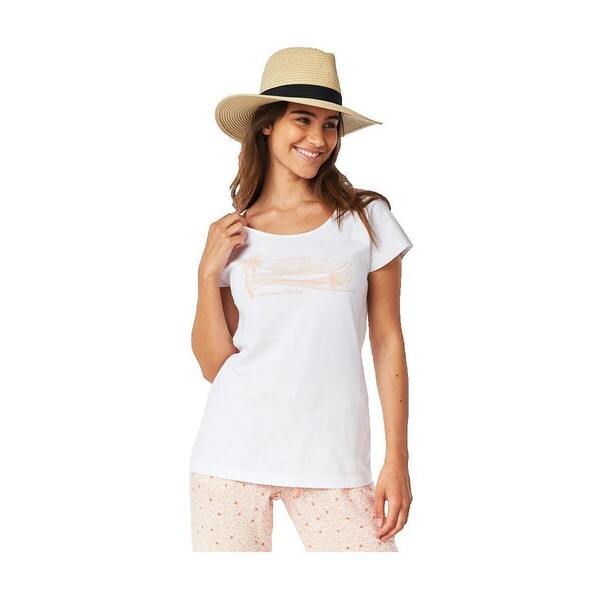  Rip Curl  T-shirty Z Krótkim Rękawem Rip Curl  T-shirt Rip Curl Playabella Graphic  