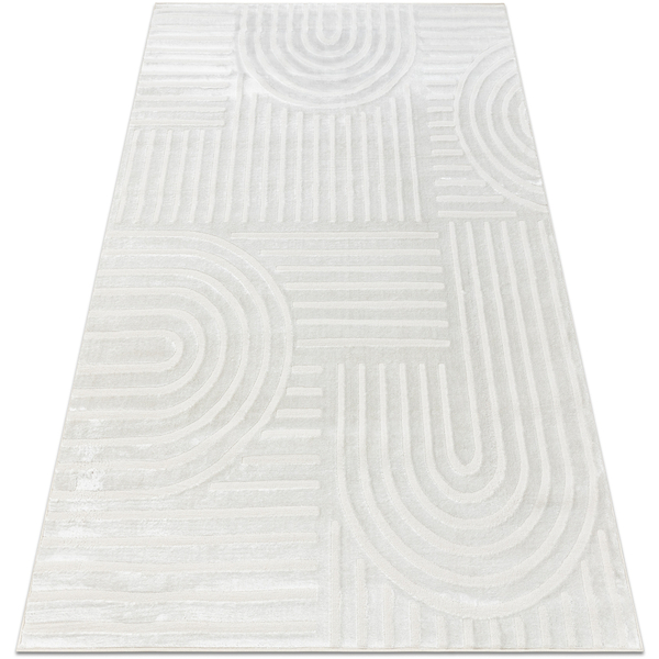  Rugsx  Dywany Rugsx  Dywan Balance 1918 Krem - Geometryczny, Struktural 180x270 Cm  