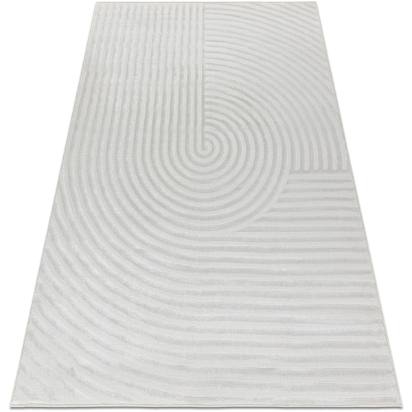  Rugsx  Dywany Rugsx  Dywan Balance 1921 Krem - Geometryczny, Struktural 140x190 Cm  