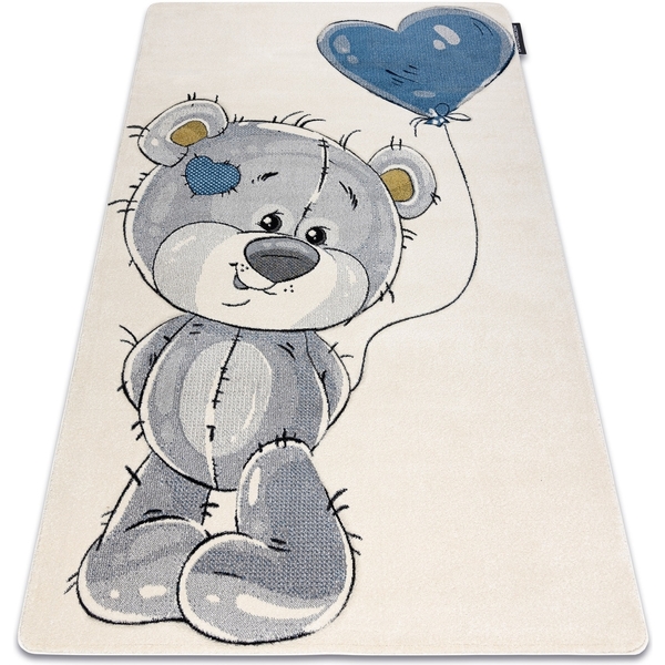  Rugsx  Dywany Rugsx  Dywan Petit Teddy Bear Miś, Niedźwiadek Krem 140x190 Cm  