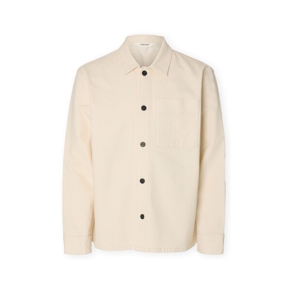  Selected  Koszule Typu Overshirt Selected  Regular-jake Jacket - Ecru  
