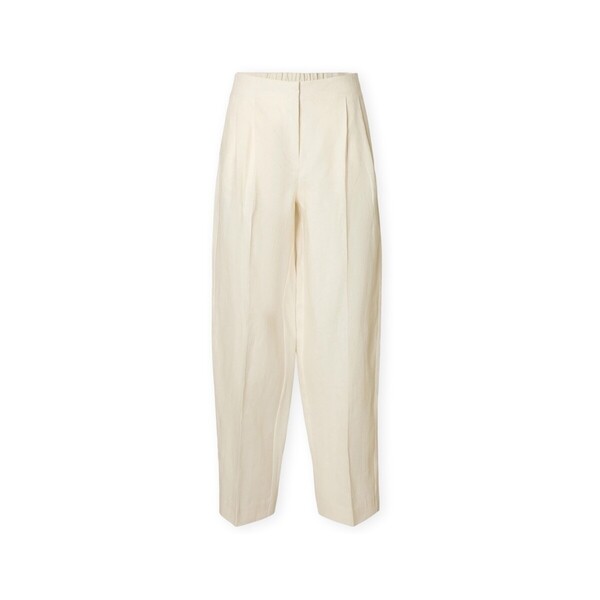  Selected  Spodnie Selected  W Barrel Lia Trousers - Birch  