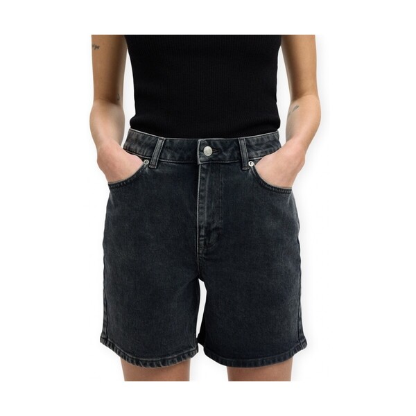  Selected  Szorty I Bermudy Selected  W Krista Shorts - Black Denim  