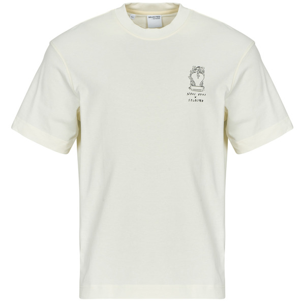  Selected  T-shirty Z Krótkim Rękawem Selected  Slhrelaxnic  