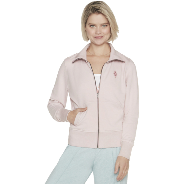  Skechers  Bluzy Dresowe Skechers  The Hoodless Hoodie Diamond Jacket  