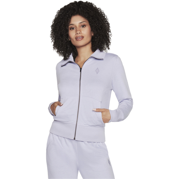  Skechers  Bluzy Dresowe Skechers  The Hoodless Hoodie Diamond Jacket  