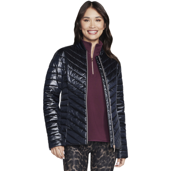  Skechers  Kurtki Ocieplane Skechers  Go Shield Shine Jacket  