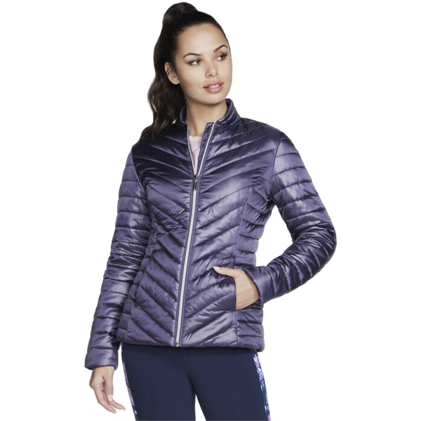  Skechers  Kurtki Ocieplane Skechers  Go Shield Shine Jacket  