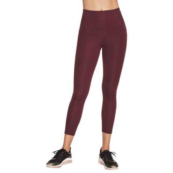  Skechers  Legginsy I Rajstopy Skechers  Go Walk High Waisted 7/8 Legging  