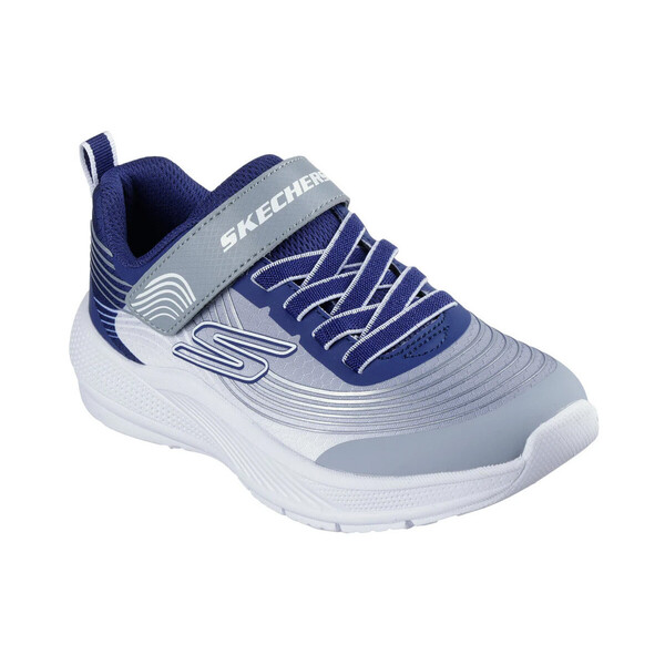  Skechers  Sandały Dziecko Skechers  Microspec Advance 403926l-nvlg Navy/light Gray  