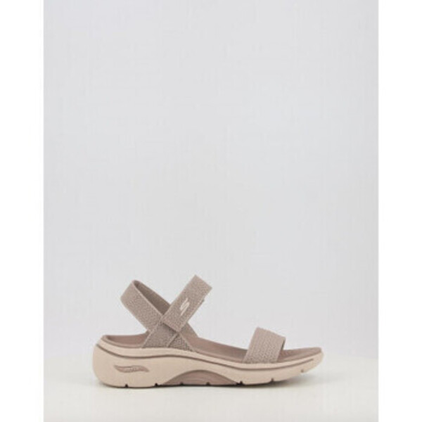  Skechers  Sandały Na Koturnie Skechers  Go Walk Arch Fit 2.0 Sandal 140874  