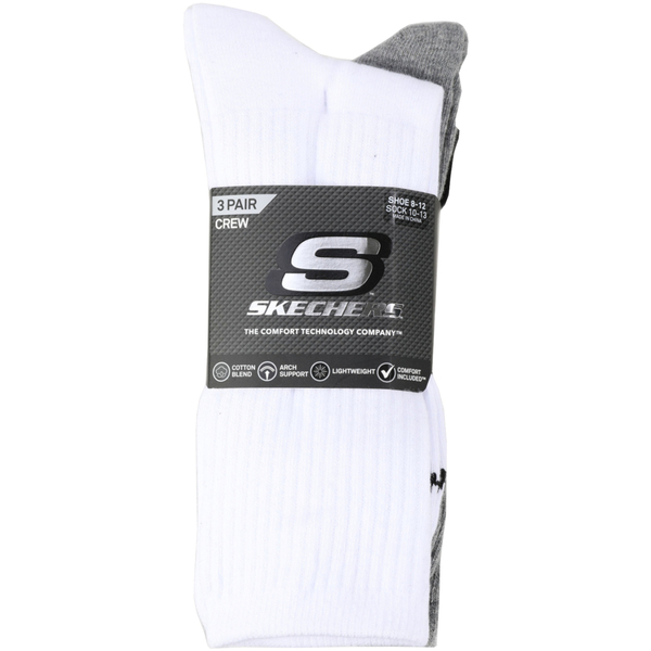  Skechers  Skarpetki Sportowe Skechers  3pk Unisex Non Terry Crew  