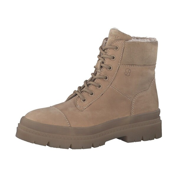  S.oliver  Botki S.oliver  Winterstiefel Aus Leder  