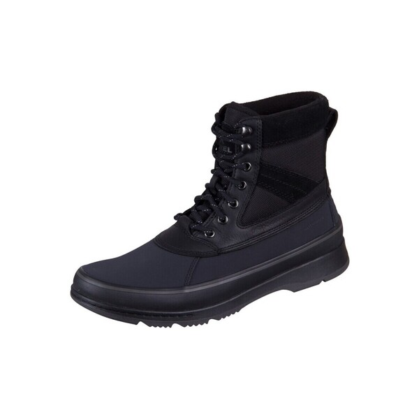  Sorel  Buty Sorel  Ankeny Ii Boot Black Jet Suede Leather Textil  