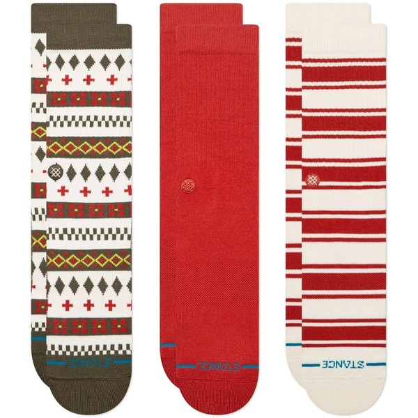  Stance  Skarpetki Wysokie Stance  Cabin Days Crew 3 Pack  