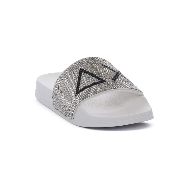  Sun68  Klapki Dziecko Sun68  Sun68 01 Girls Slipperslogo Strass  