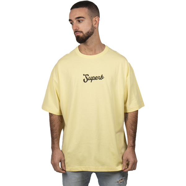  Superb 1982  T-shirty Z Krótkim Rękawem Superb 1982  Sprbca-2205-yellow  