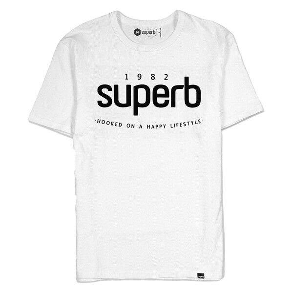  Superb 1982  T-shirty Z Krótkim Rękawem Superb 1982  3000-white  