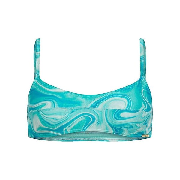  Superdry  Bikini: Góry Lub Doły Osobno Superdry  Haut De Bikini  Imprimé Bleu  